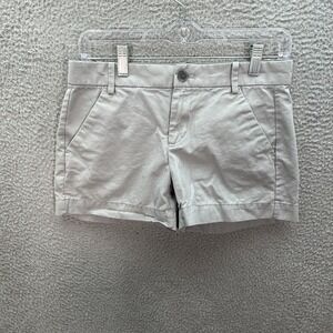 Khakis By Gap Shorts Womens 00 Gray Sunkissed Short Low Rise Preppy Casual